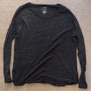 Sonoma Navy Speckled Everyday Tee